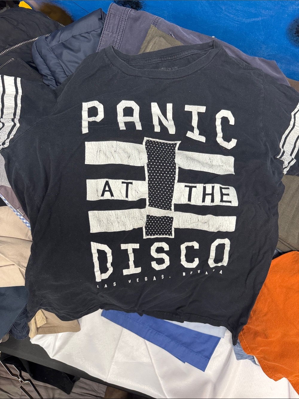 Panic! At The Disco Black Graphic Band Tee
